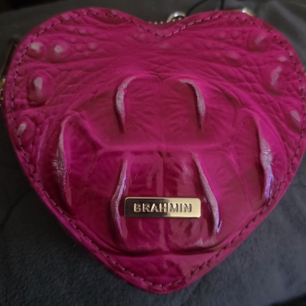Brahmin Affection Melbourne Ombre Heart Pouch - Picture 5 of 5